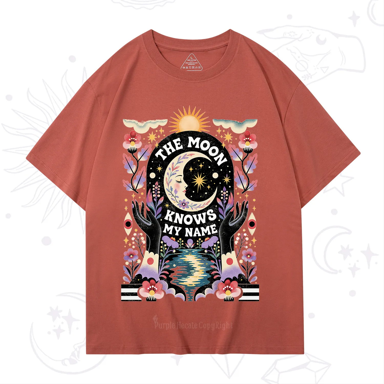 Purplehecate The Moon Knows My Name T-Shirt