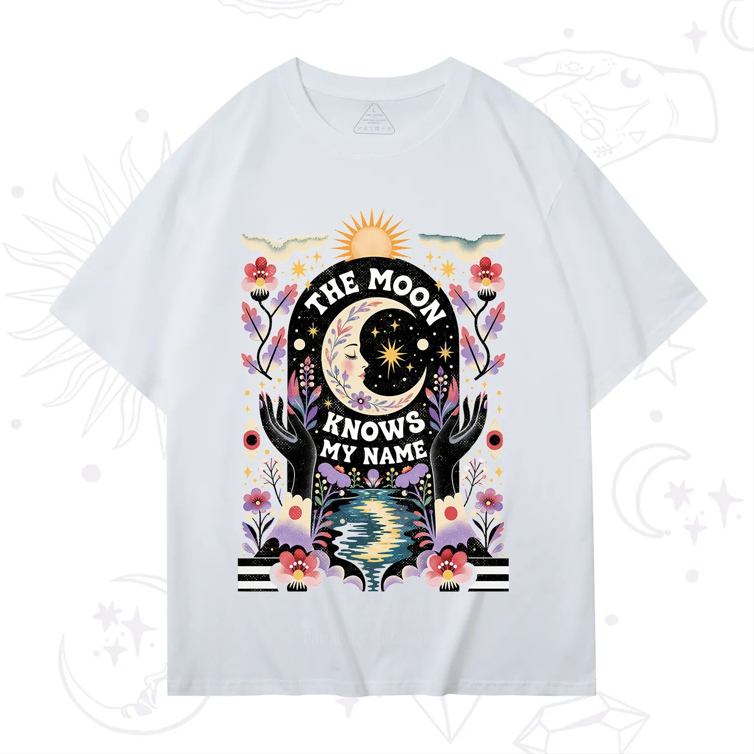 Purplehecate The Moon Knows My Name T-Shirt