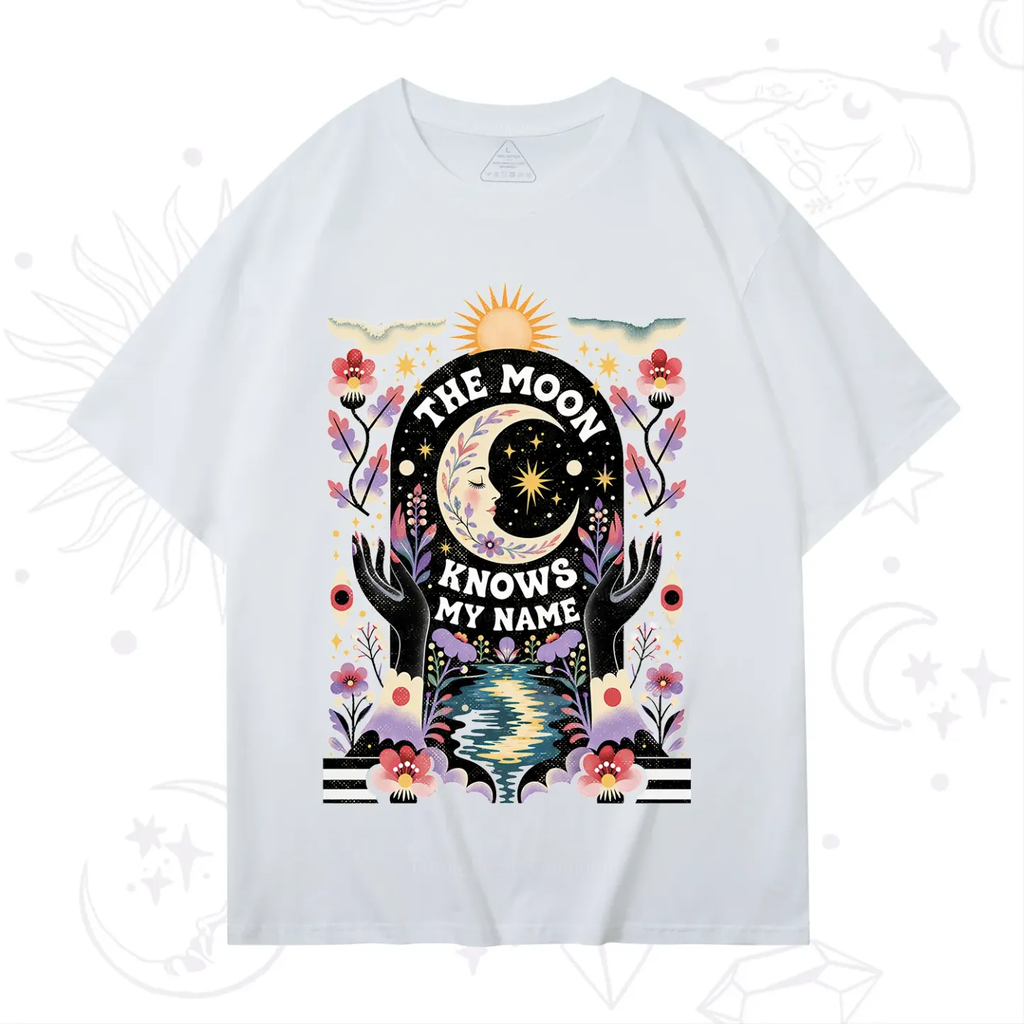 Purplehecate The Moon Knows My Name T-Shirt
