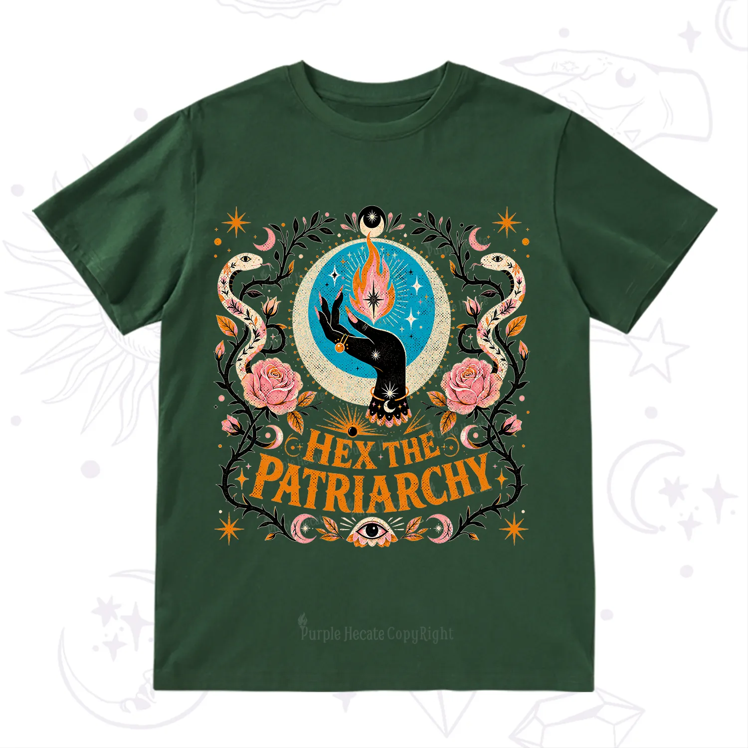 Purplehecate Hex The Patriarchy T-Shirt