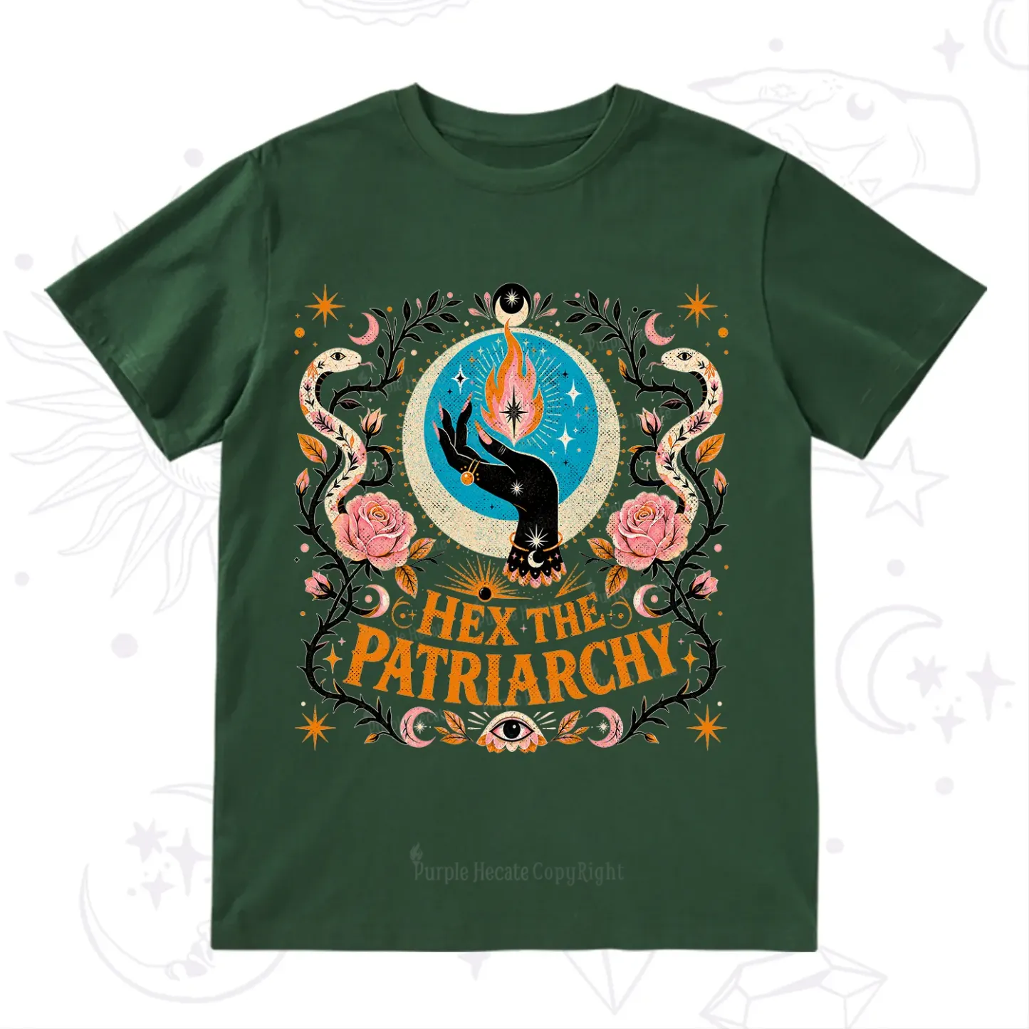 Purplehecate Hex The Patriarchy T-Shirt