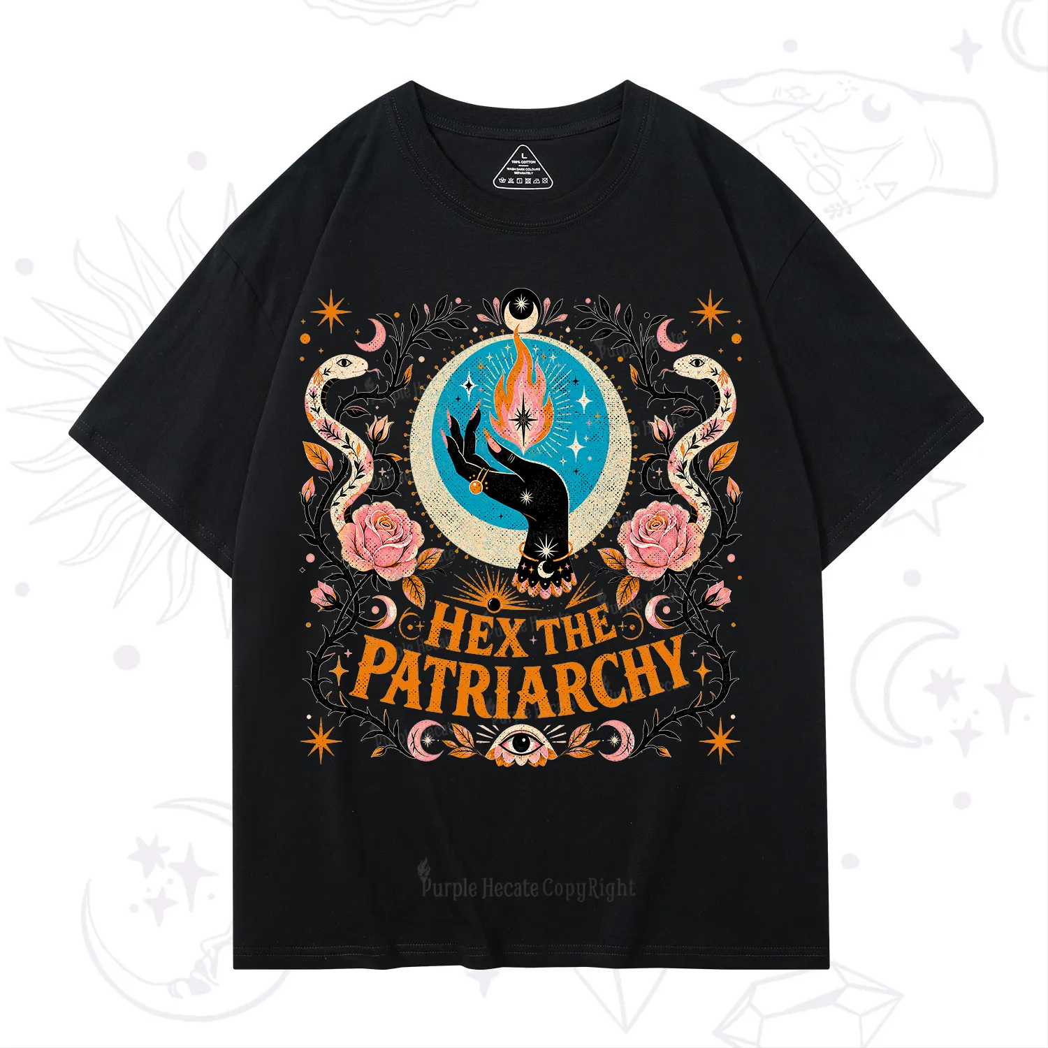 Purplehecate Hex The Patriarchy T-Shirt