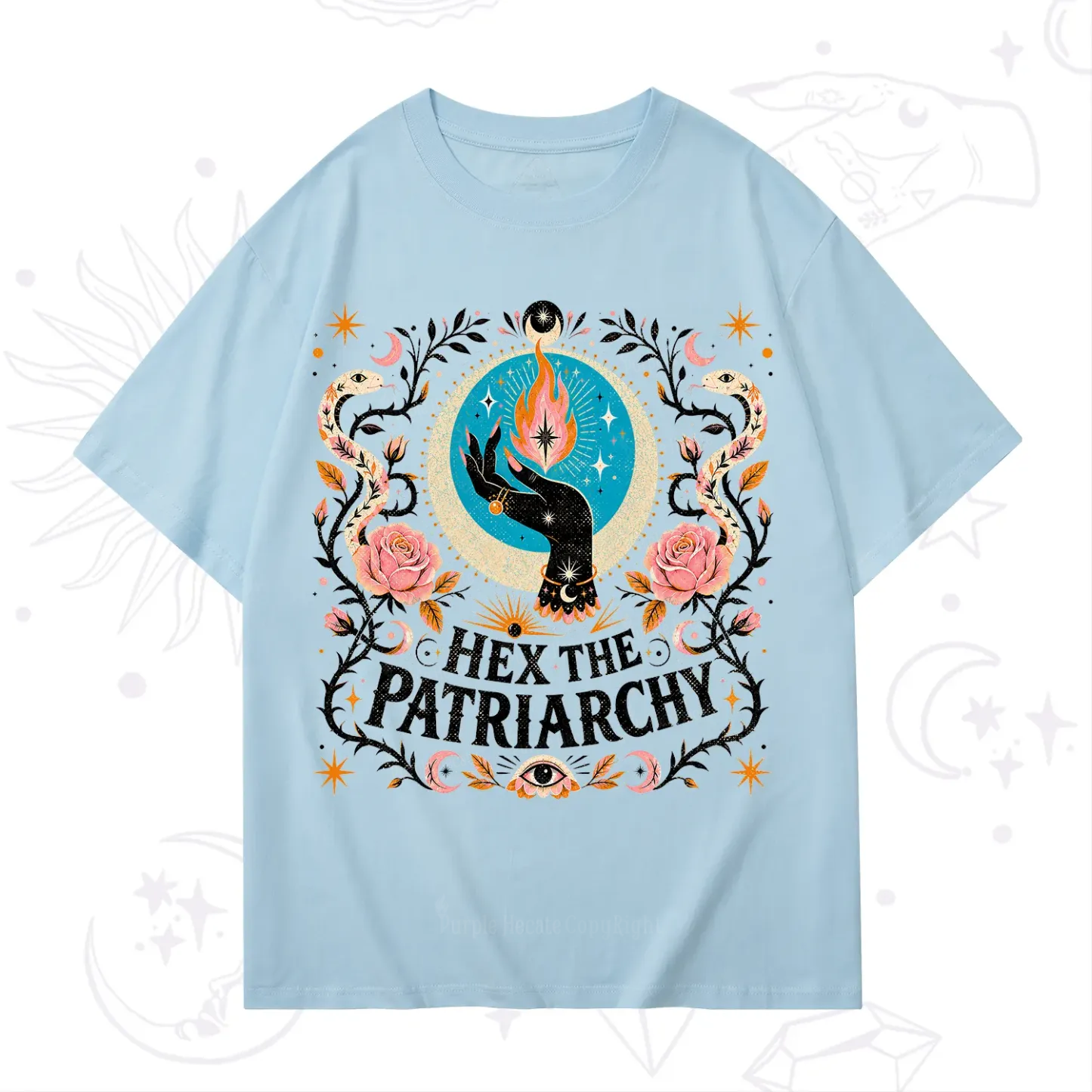 Purplehecate Hex The Patriarchy T-Shirt