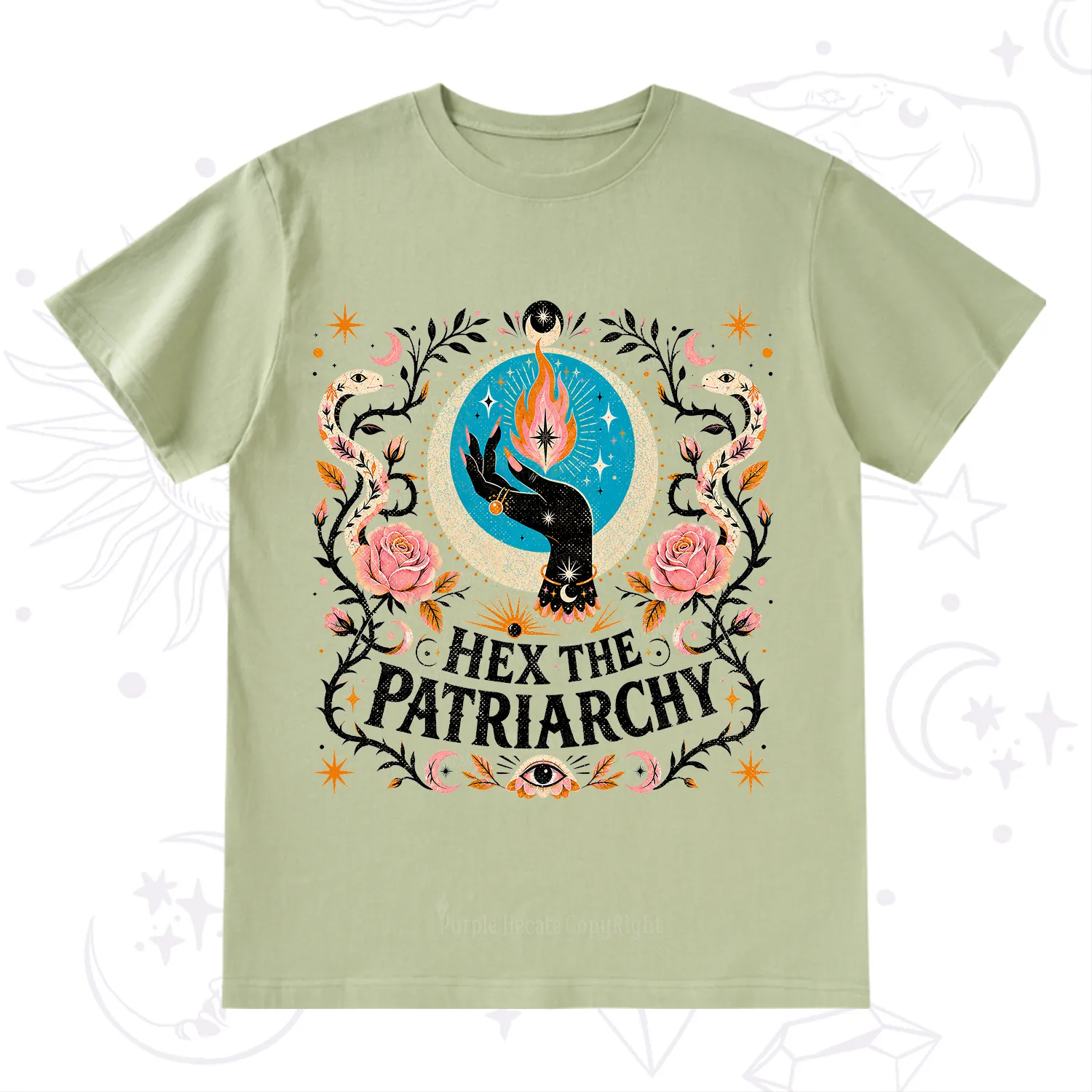 Purplehecate Hex The Patriarchy T-Shirt