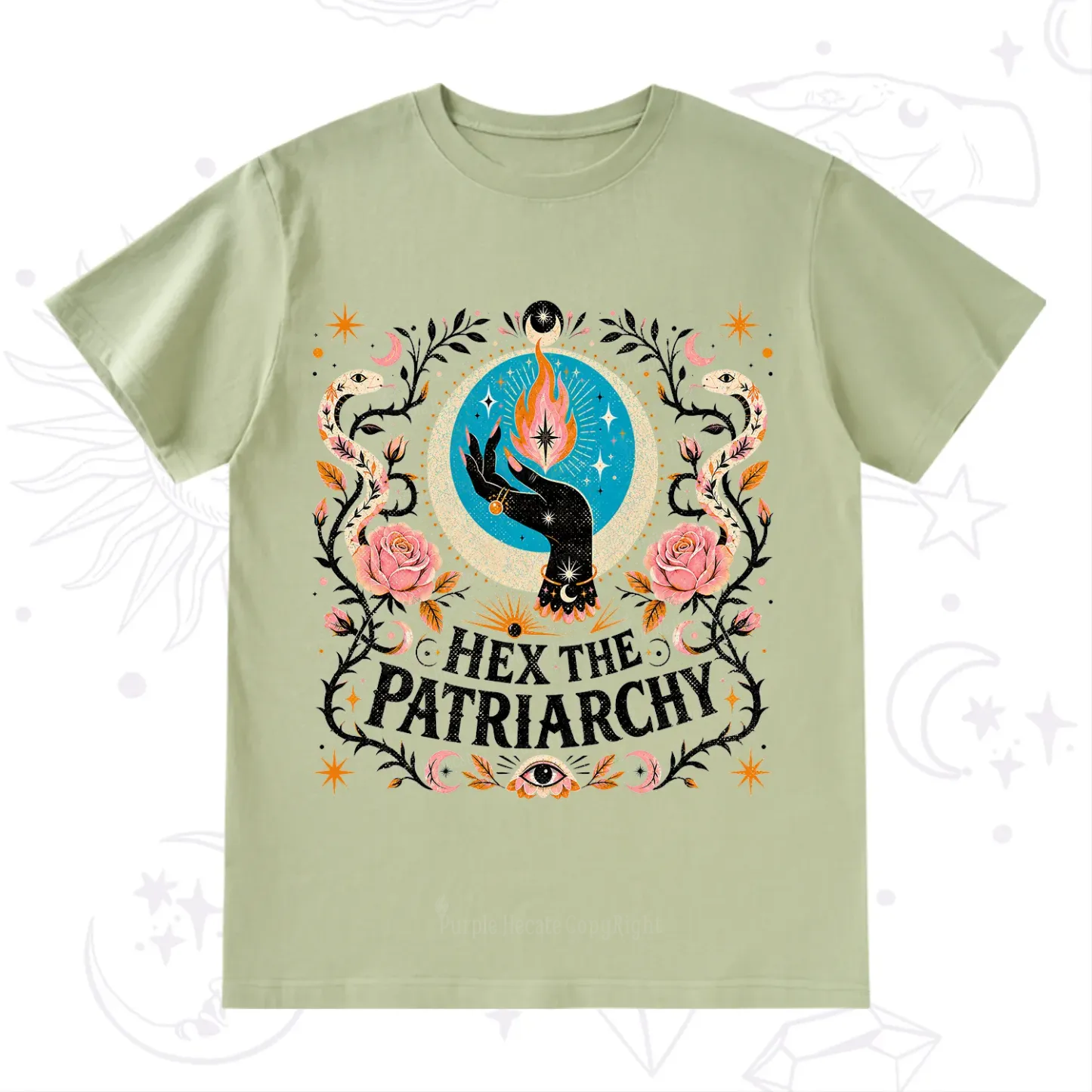 Purplehecate Hex The Patriarchy T-Shirt