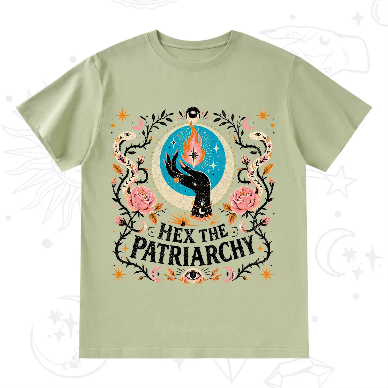 Purplehecate Hex The Patriarchy T-Shirt