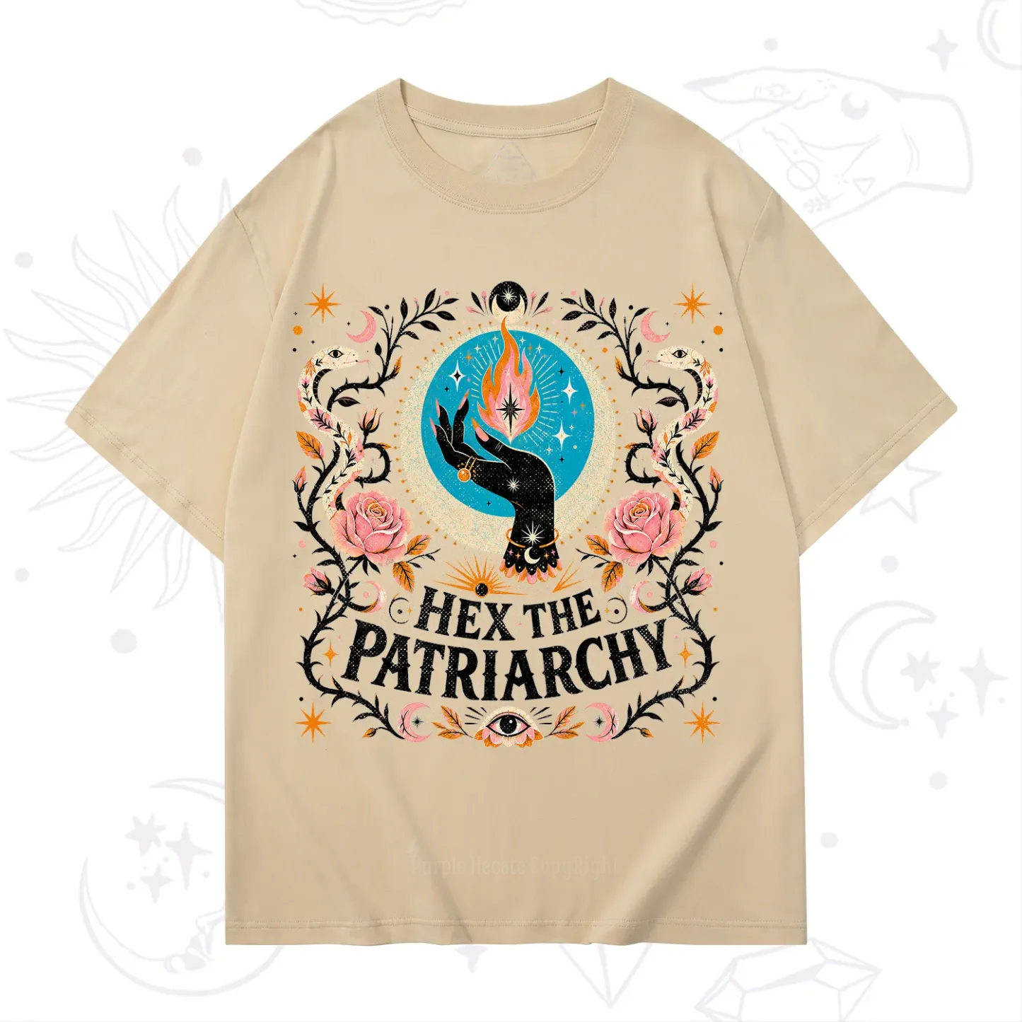 Purplehecate Hex The Patriarchy T-Shirt