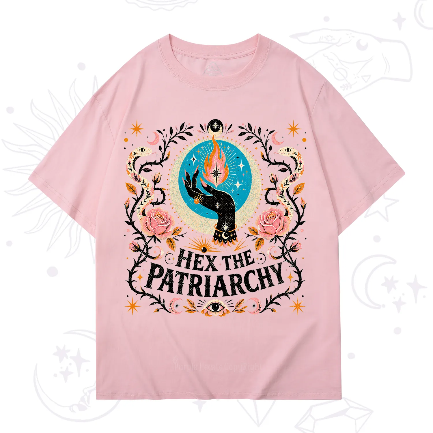 Purplehecate Hex The Patriarchy T-Shirt