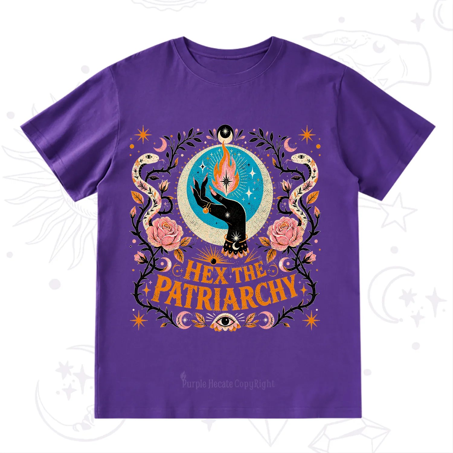 Purplehecate Hex The Patriarchy T-Shirt