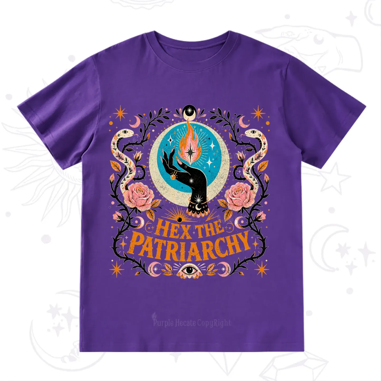 Purplehecate Hex The Patriarchy T-Shirt
