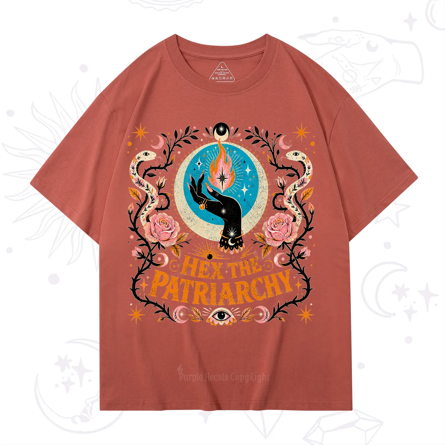 Purplehecate Hex The Patriarchy T-Shirt
