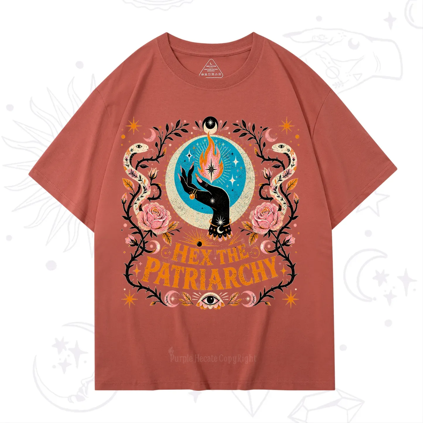 Purplehecate Hex The Patriarchy T-Shirt