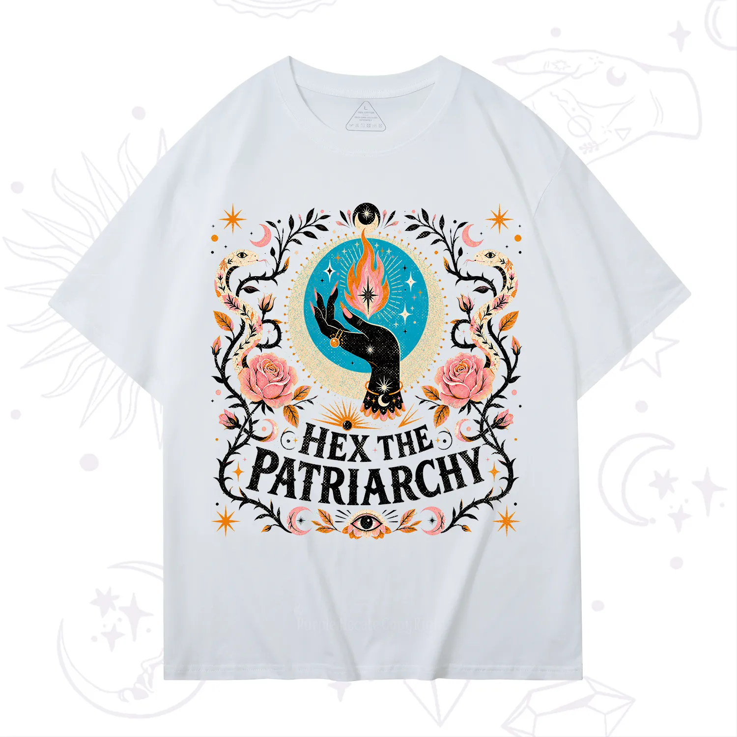 Purplehecate Hex The Patriarchy T-Shirt