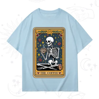 Purplehecate The Coffee Lover Tarot Card T-Shirt
