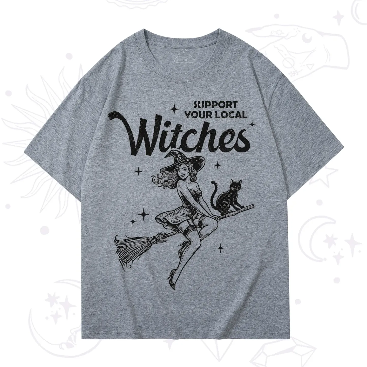 Purplehecate Support Your Local Witches Funny Witch T-Shirt
