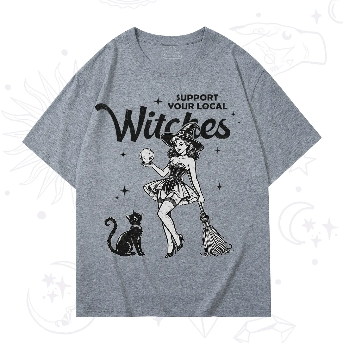 Purplehecate Support Your Local Witches T-Shirt