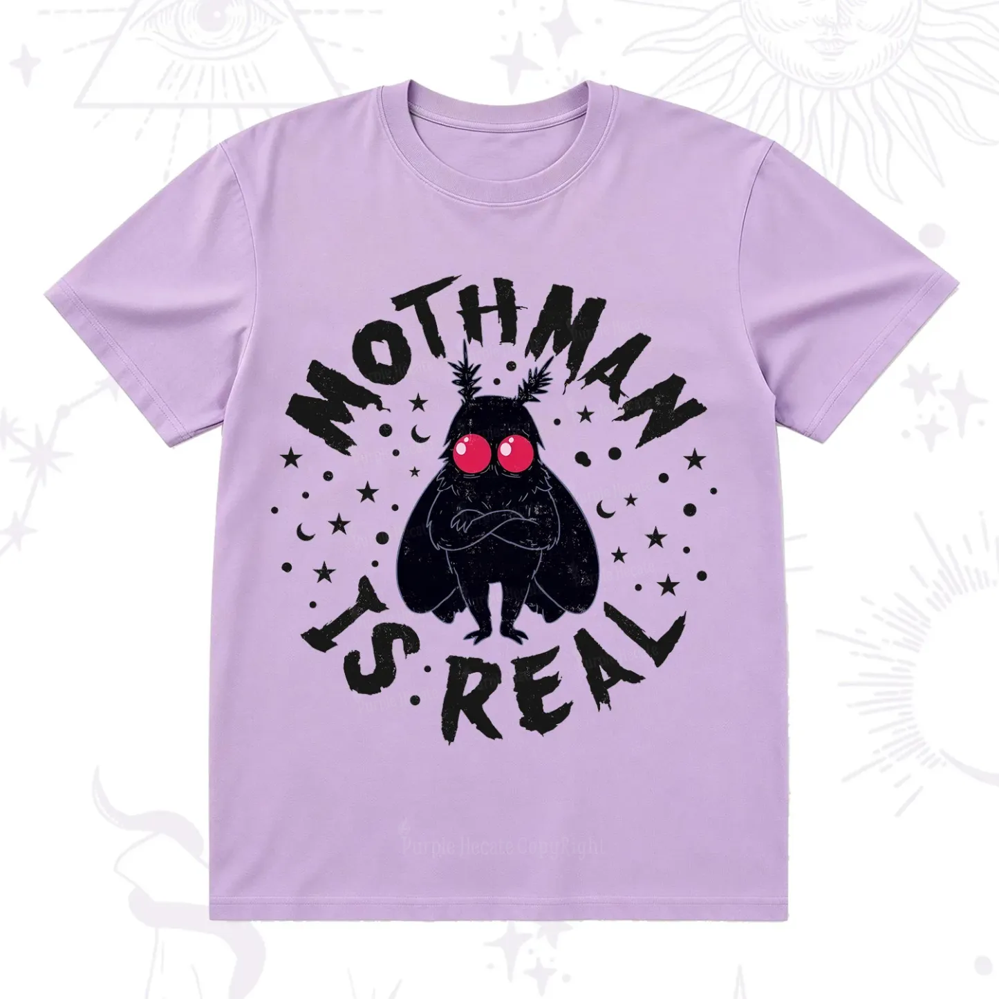 Purplehecate Mothman Is Real T-Shirt