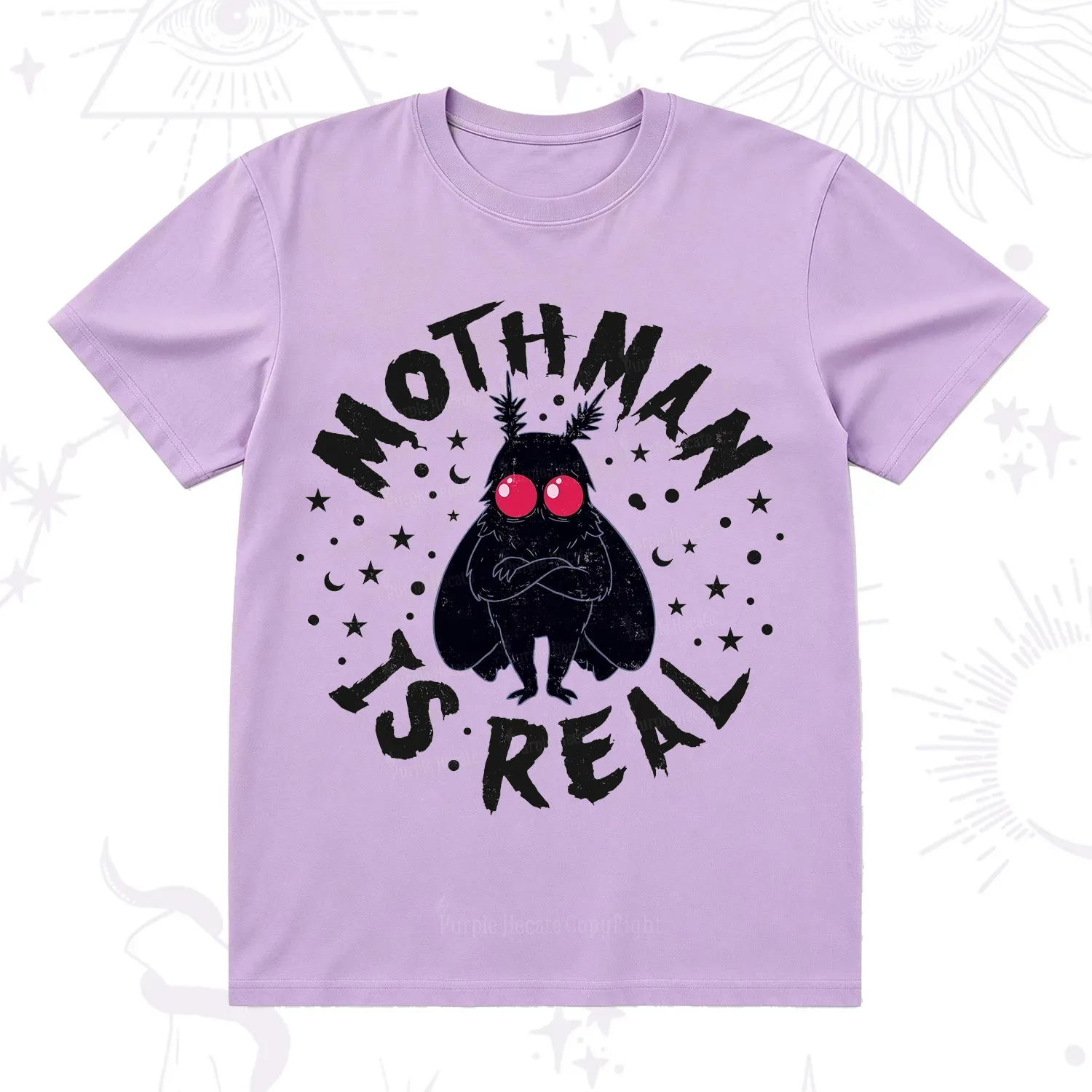 Purplehecate Mothman Is Real T-Shirt