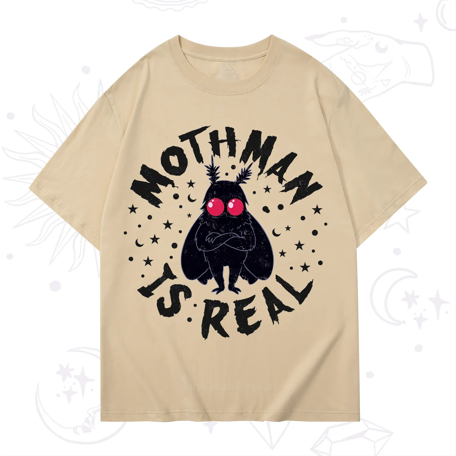 Purplehecate Mothman Is Real T-Shirt