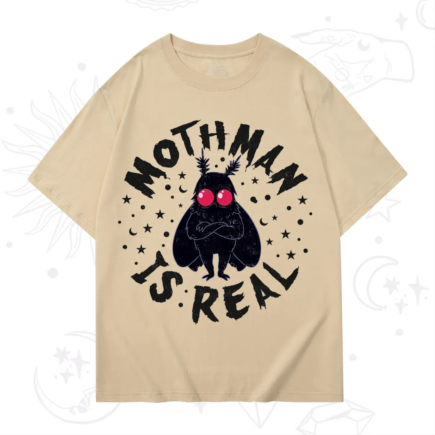 Purplehecate Mothman Is Real T-Shirt