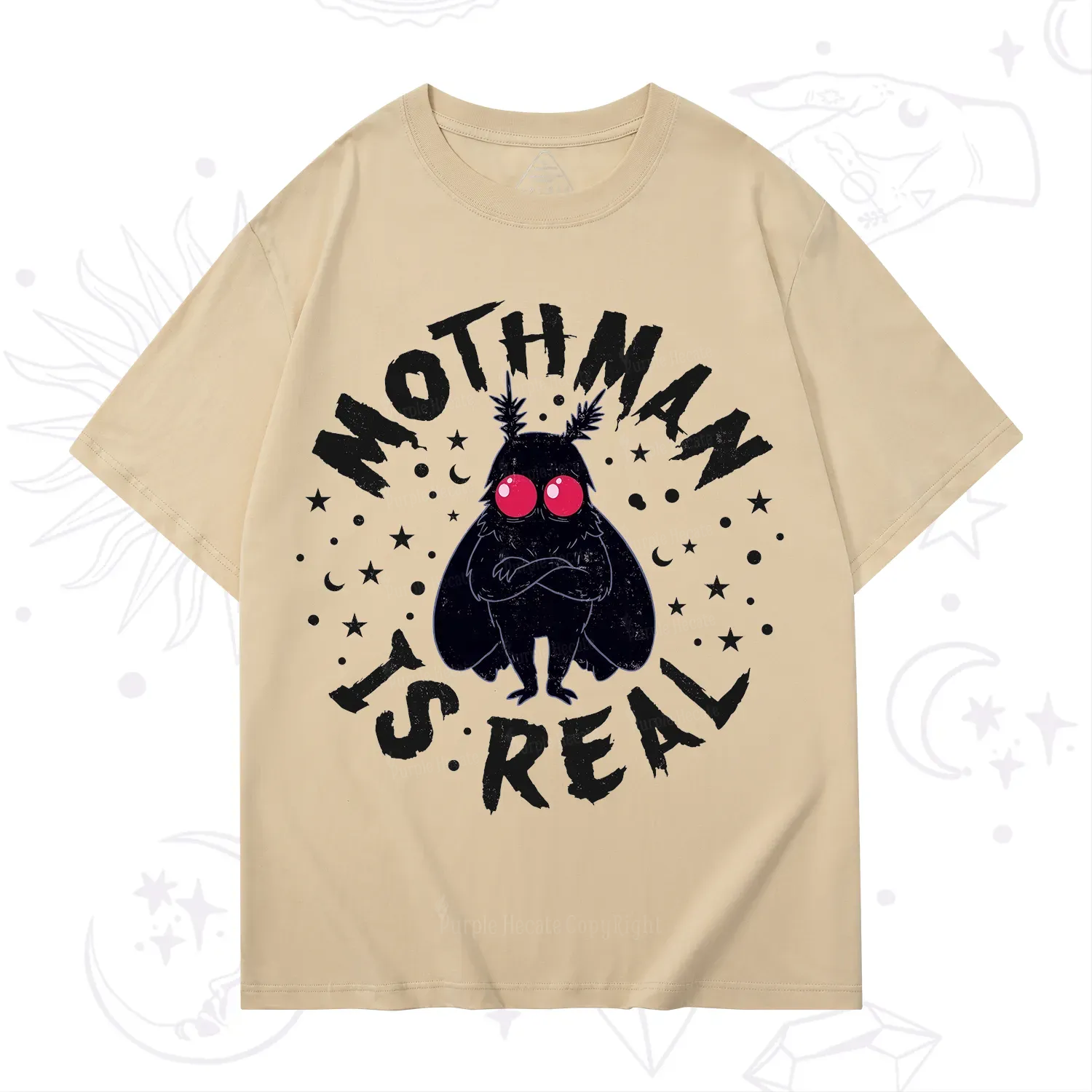 Purplehecate Mothman Is Real T-Shirt