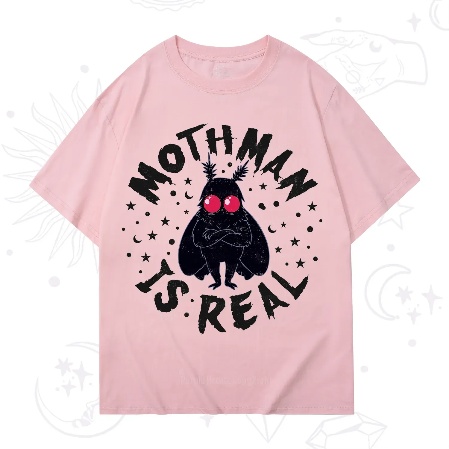Purplehecate Mothman Is Real T-Shirt