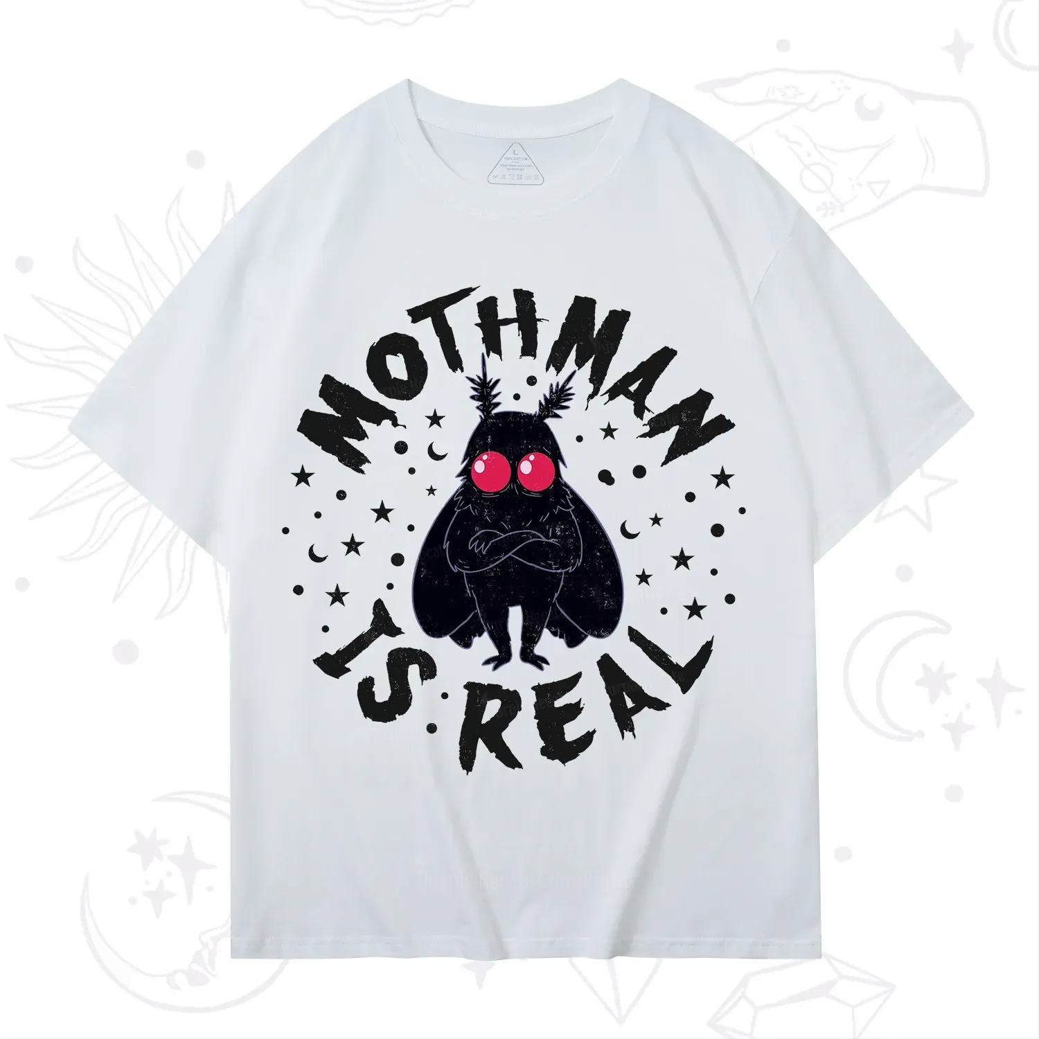 Purplehecate Mothman Is Real T-Shirt