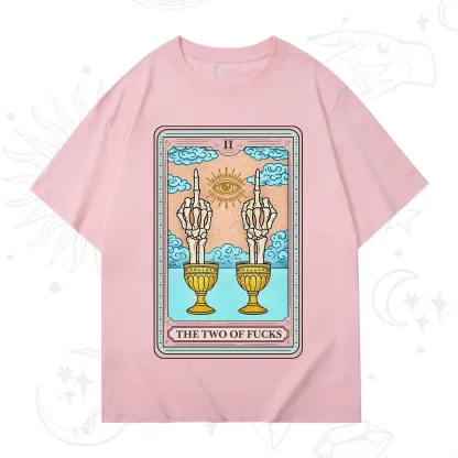 Purplehecate The Two of Fucks Tarot T-Shirt