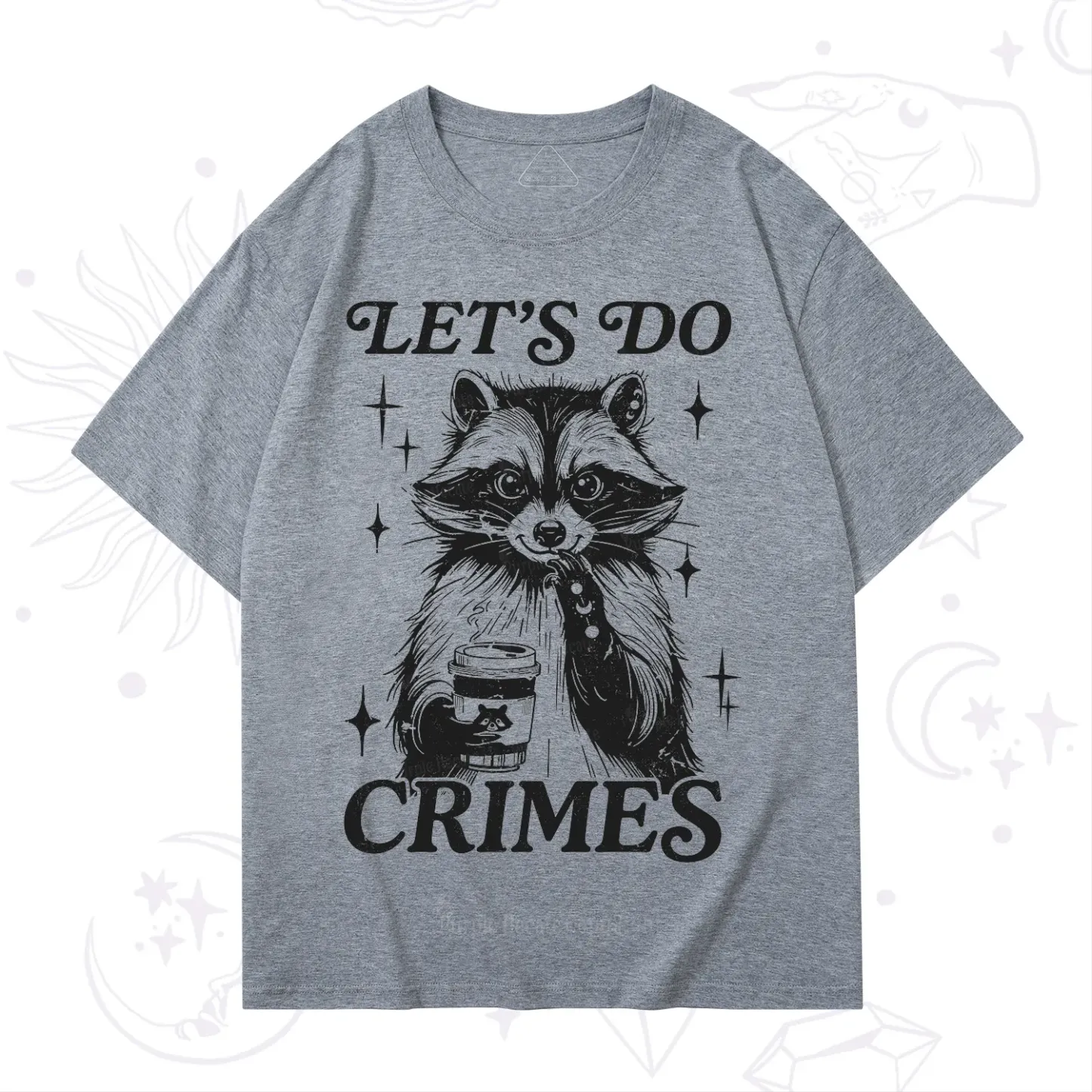 Purplehecate Let's Do Crimes Raccoon T-Shirt