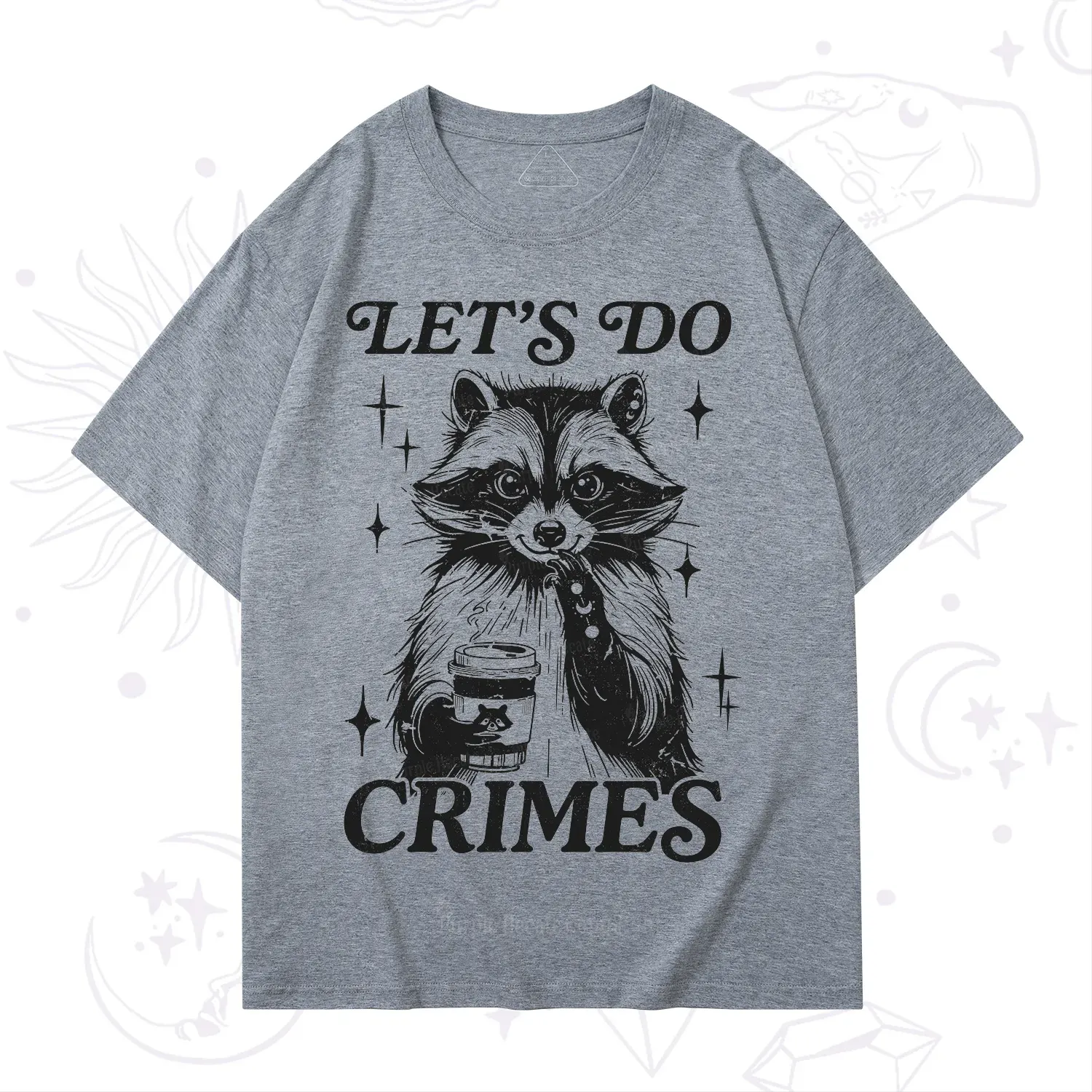 Purplehecate Let's Do Crimes Raccoon T-Shirt