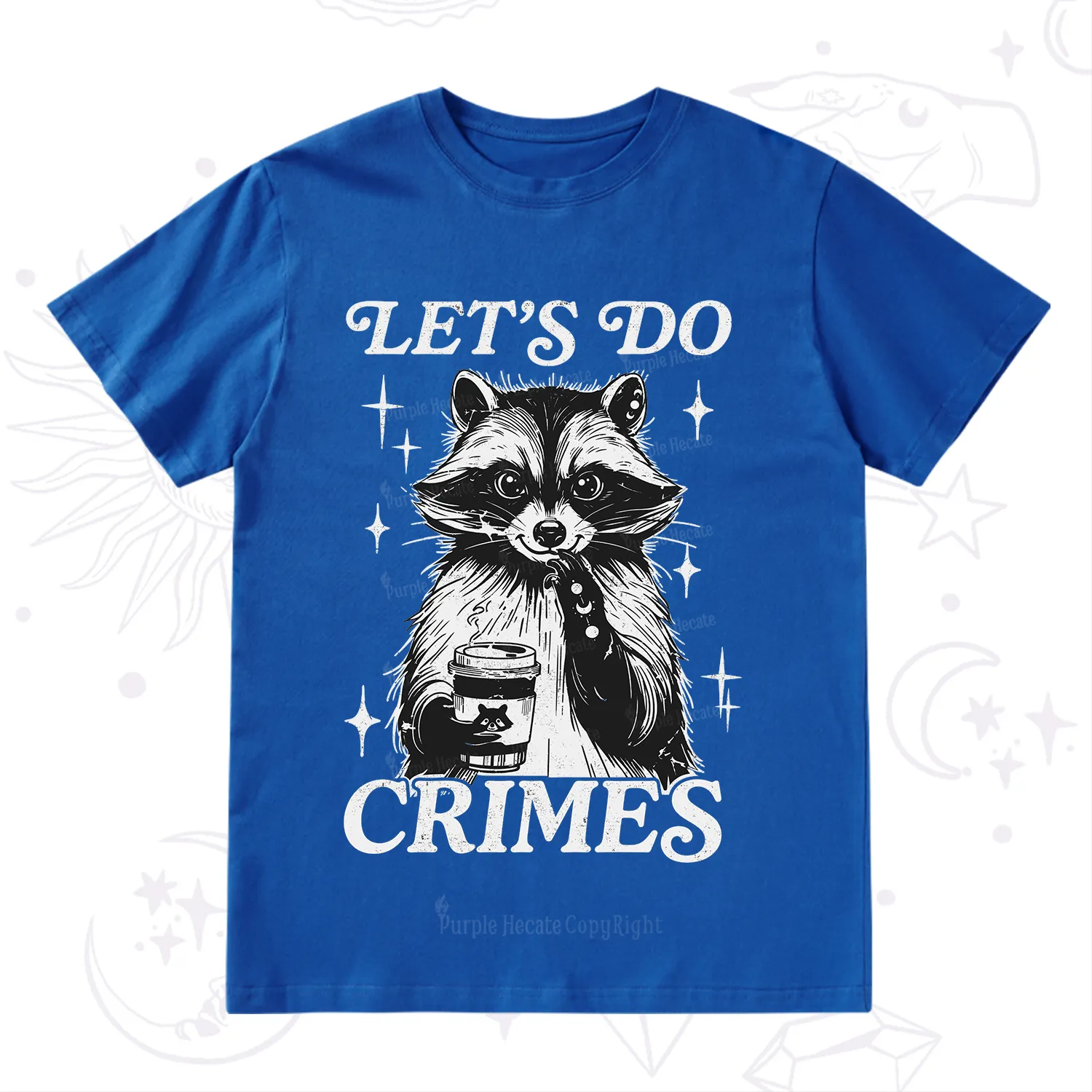 Purplehecate Let's Do Crimes Raccoon T-Shirt