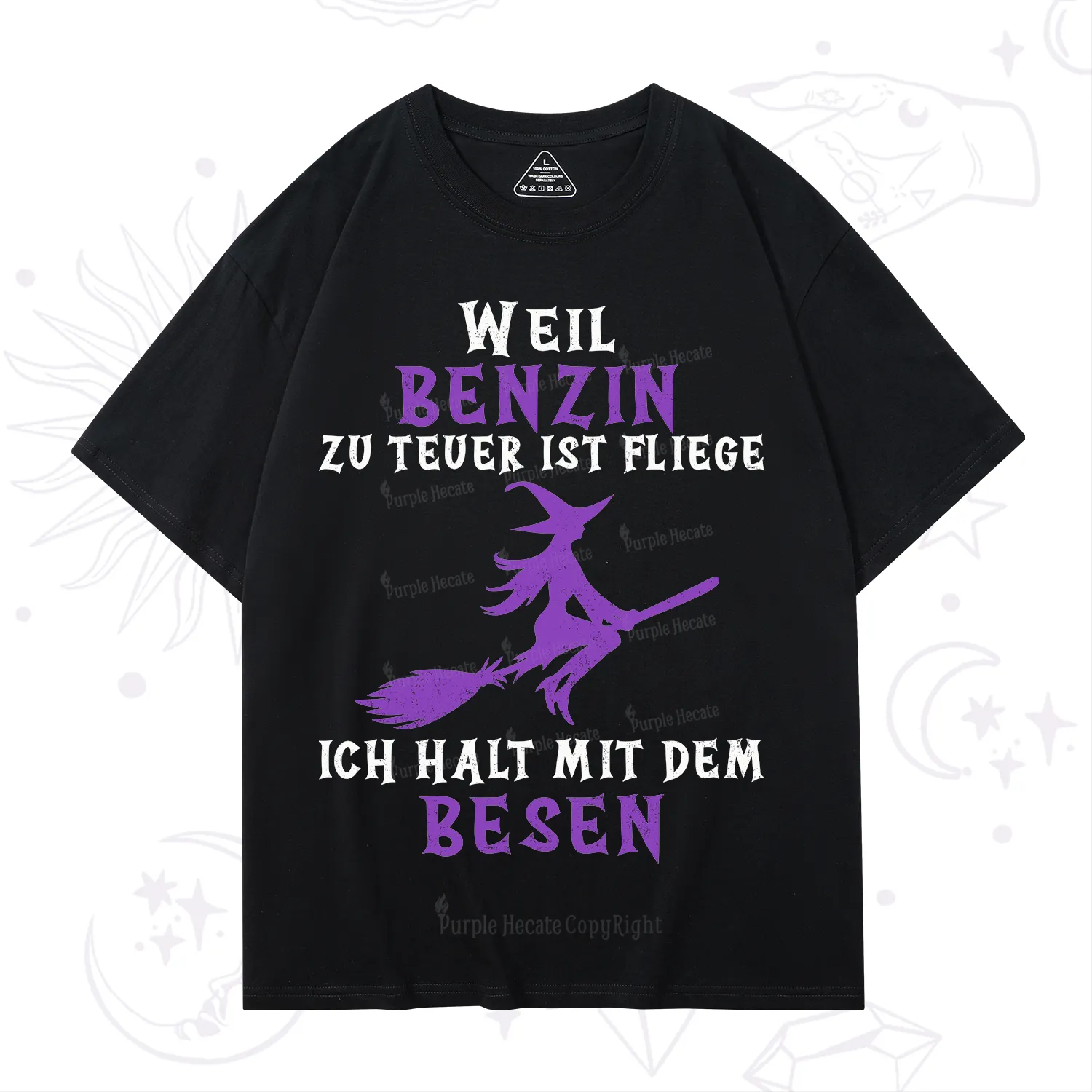 Purplehecate Gas Is Too Expensive I'll Take My Broom T-Shirt