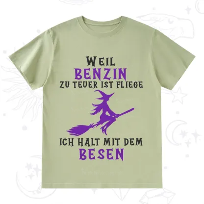 Purplehecate Gas Is Too Expensive I'll Take My Broom T-Shirt