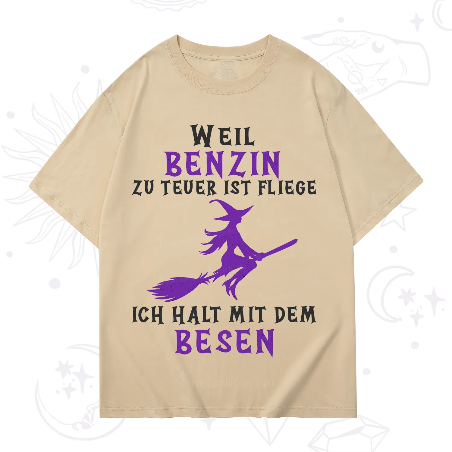 Purplehecate Gas Is Too Expensive I'll Take My Broom T-Shirt