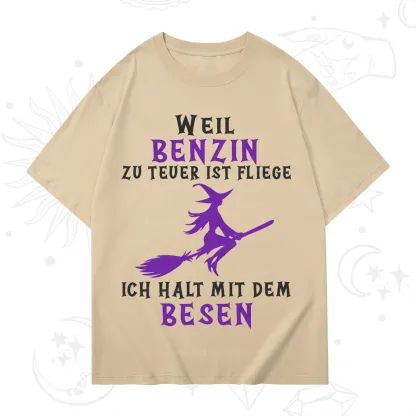 Purplehecate Gas Is Too Expensive I'll Take My Broom T-Shirt