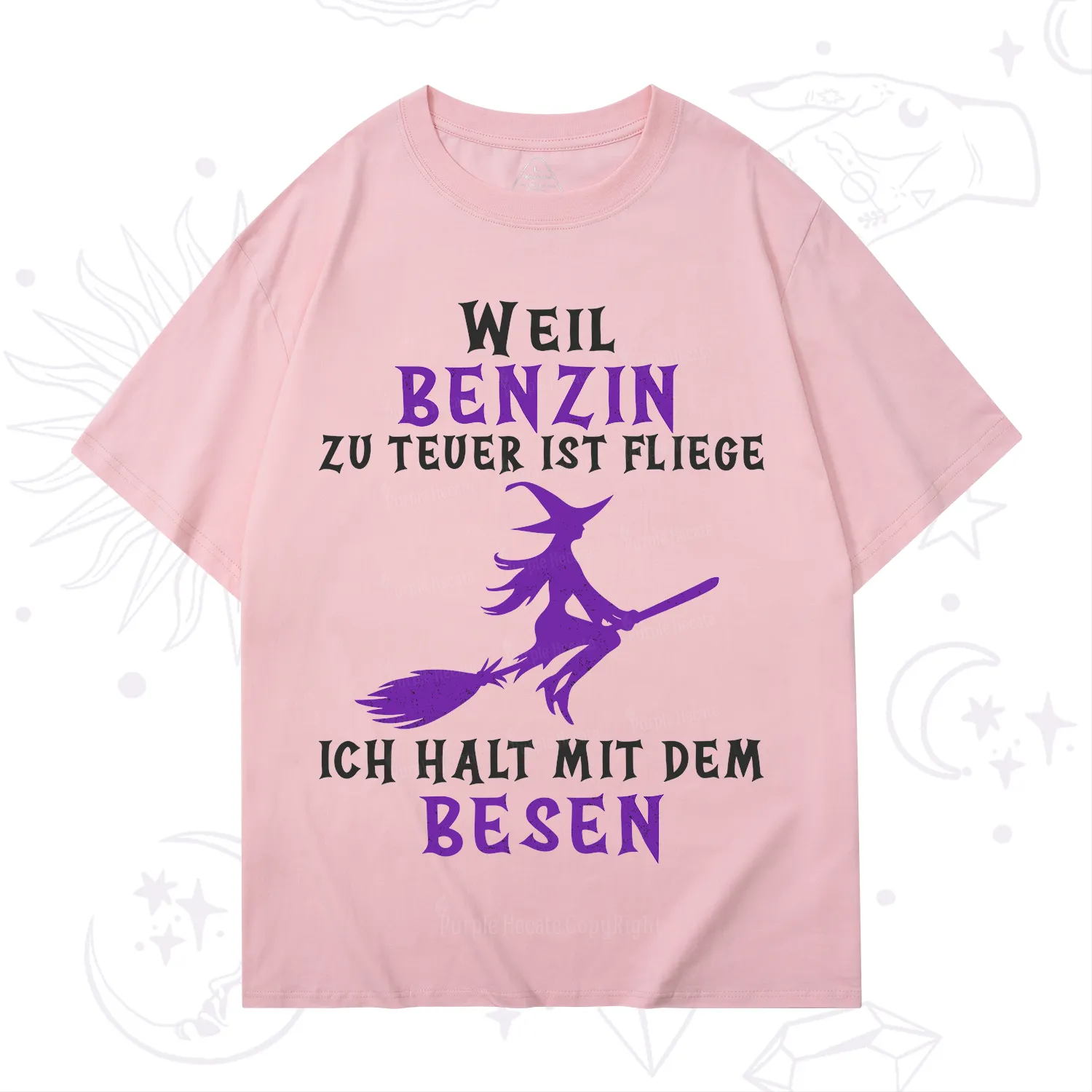 Purplehecate Gas Is Too Expensive I'll Take My Broom T-Shirt