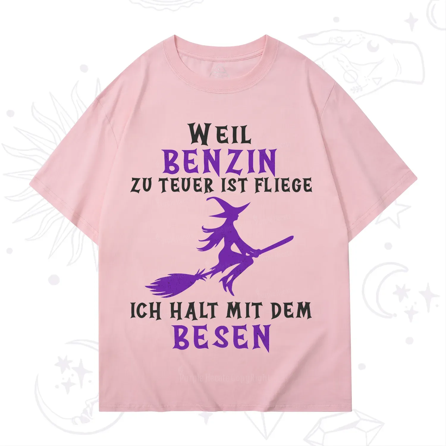 Purplehecate Gas Is Too Expensive I'll Take My Broom T-Shirt