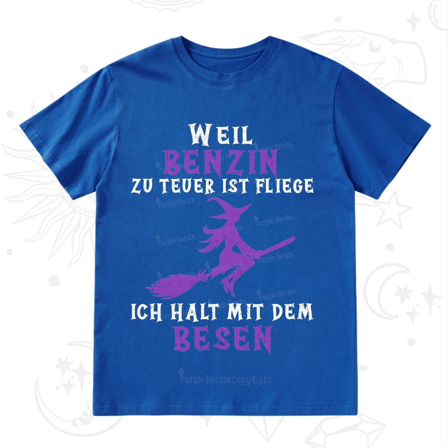 Purplehecate Gas Is Too Expensive I'll Take My Broom T-Shirt