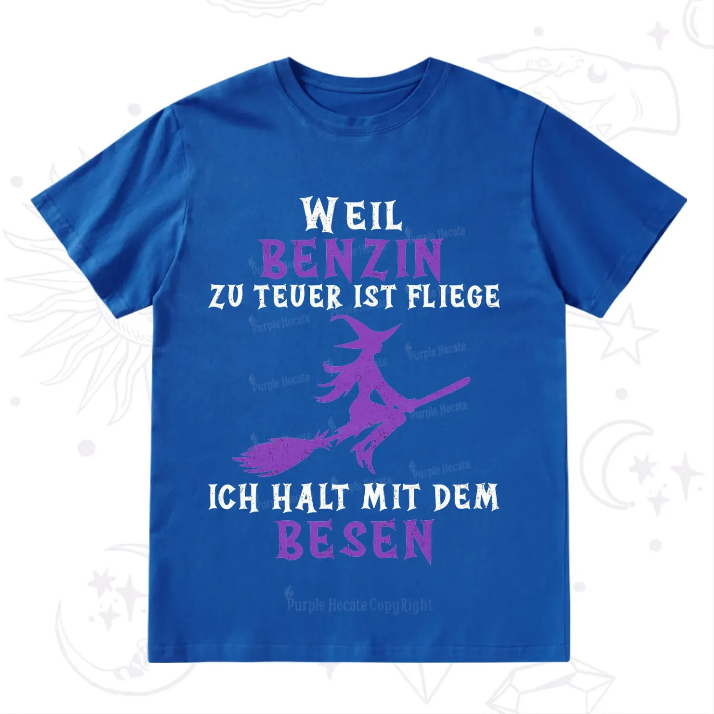 Purplehecate Gas Is Too Expensive I'll Take My Broom T-Shirt