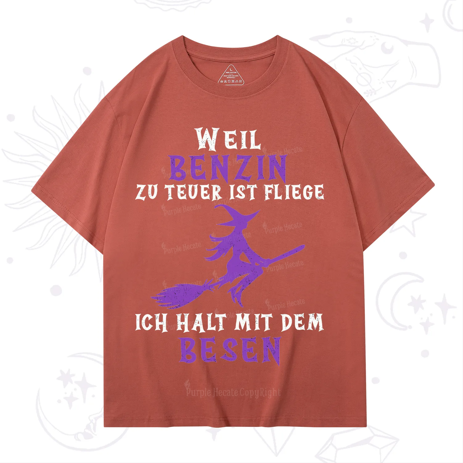 Purplehecate Gas Is Too Expensive I'll Take My Broom T-Shirt