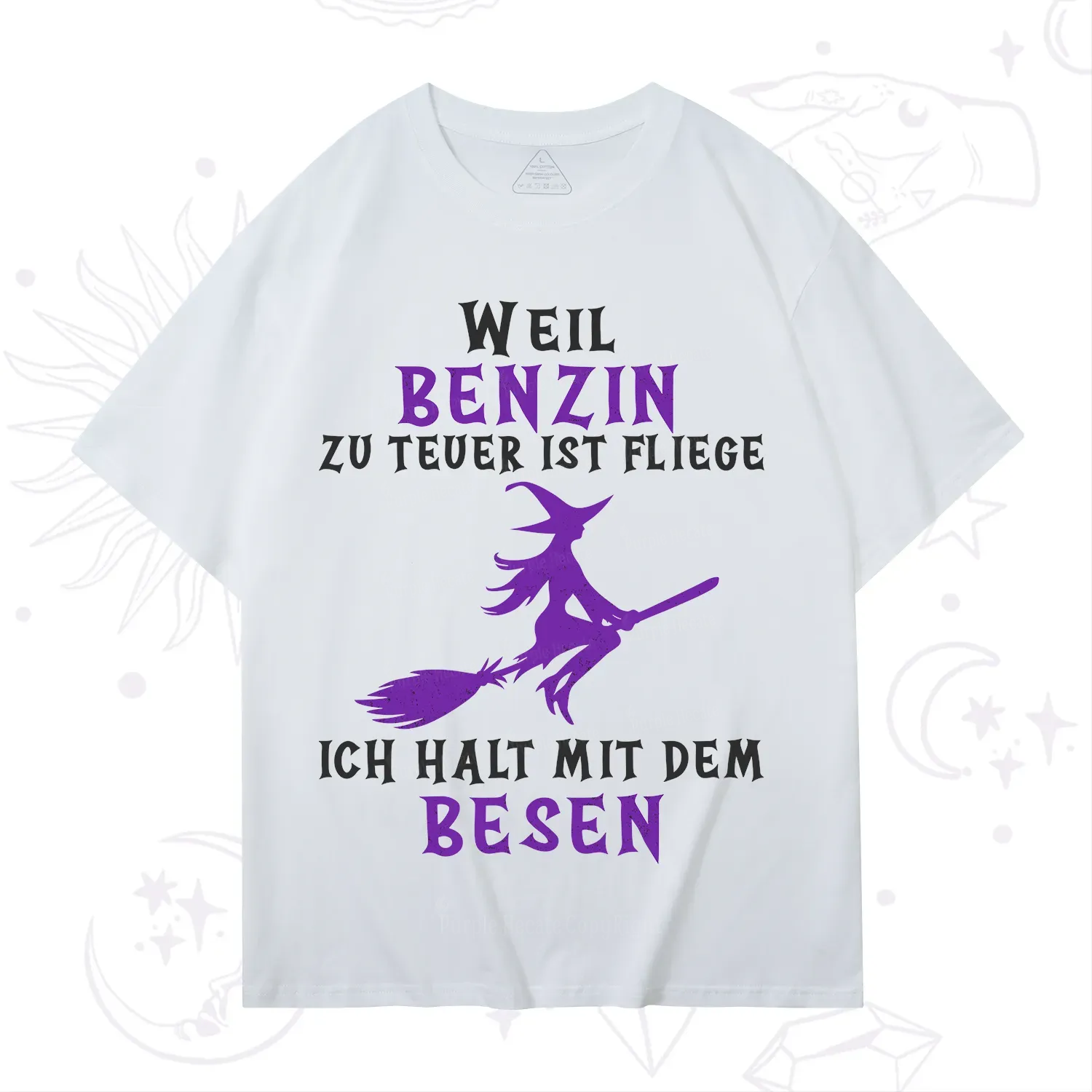 Purplehecate Gas Is Too Expensive I'll Take My Broom T-Shirt