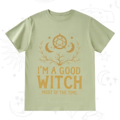 Purplehecate I'm A Good Witch Most Of The Time T-Shirt