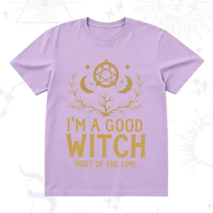 Purplehecate I'm A Good Witch Most Of The Time T-Shirt
