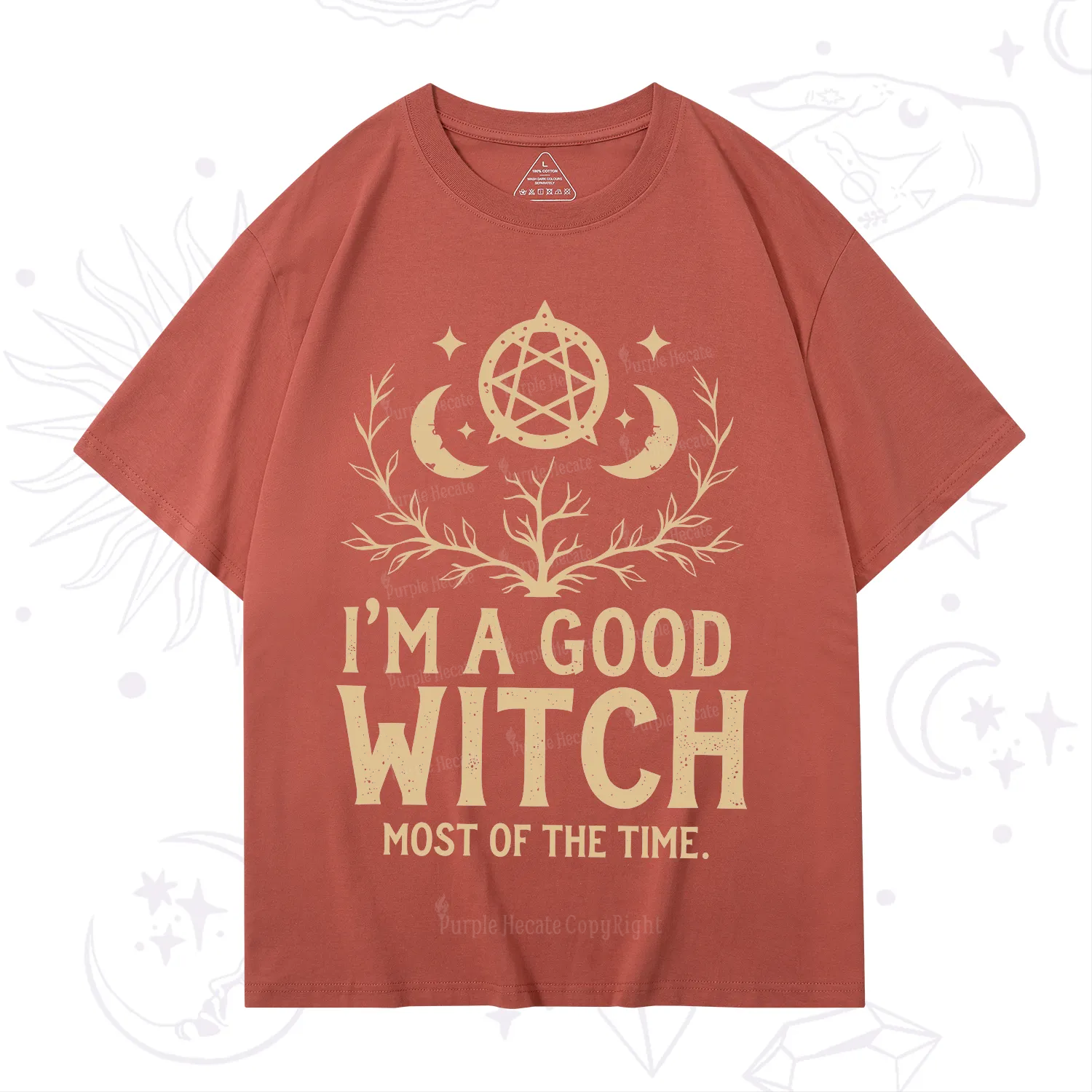 Purplehecate I'm A Good Witch Most Of The Time T-Shirt