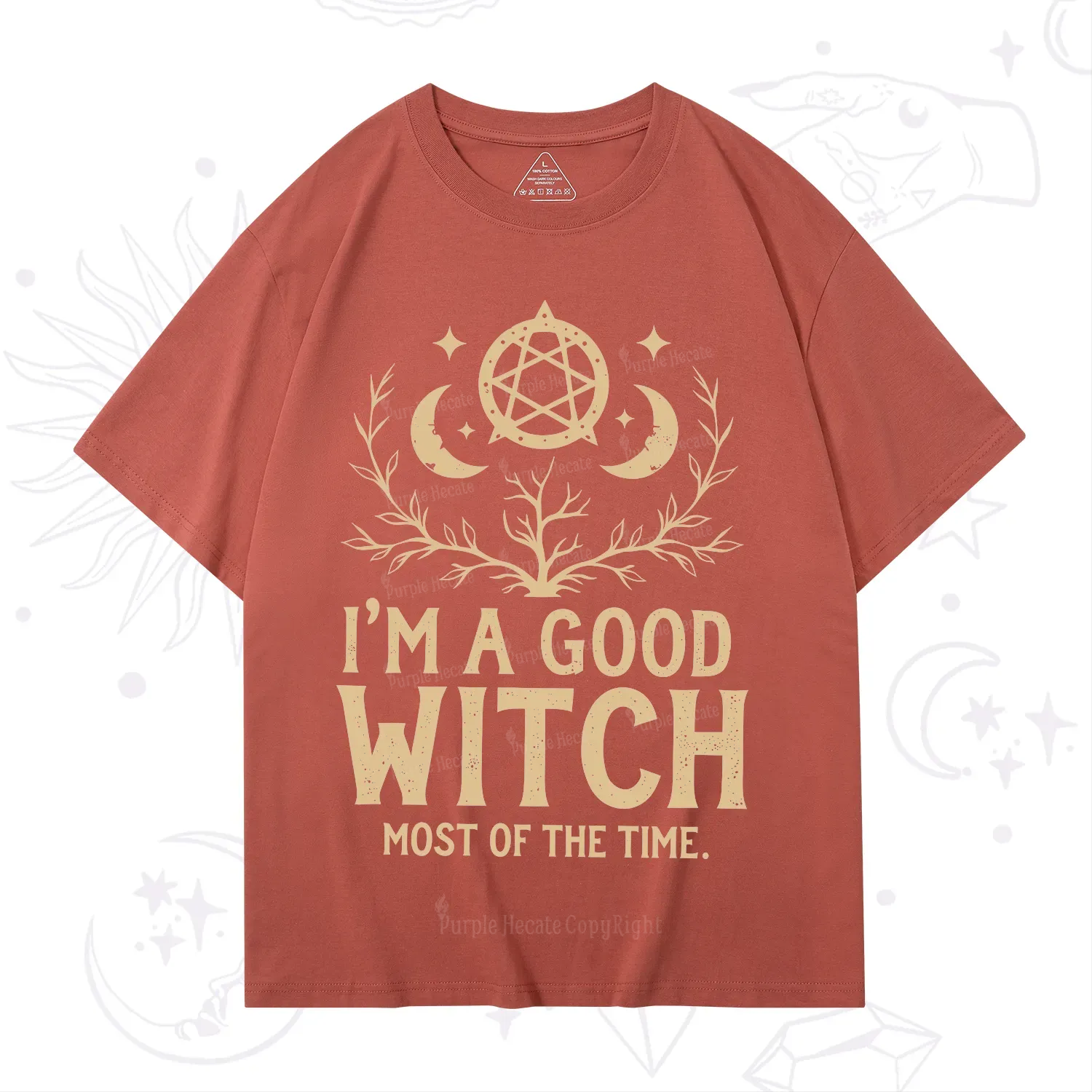 Purplehecate I'm A Good Witch Most Of The Time T-Shirt