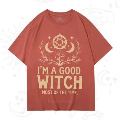 Purplehecate I'm A Good Witch Most Of The Time T-Shirt