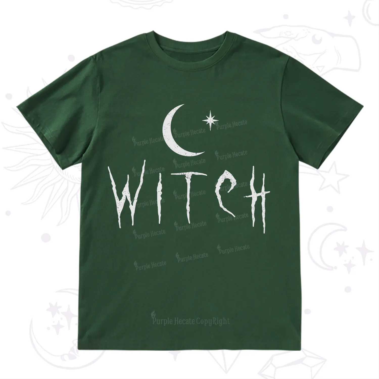 Purplehecate Witchy Moon T-Shirt