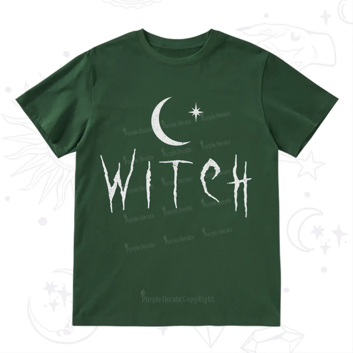 Purplehecate Witchy Moon T-Shirt