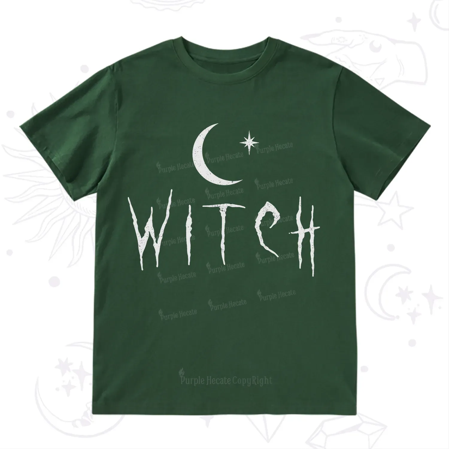 Purplehecate Witchy Moon T-Shirt