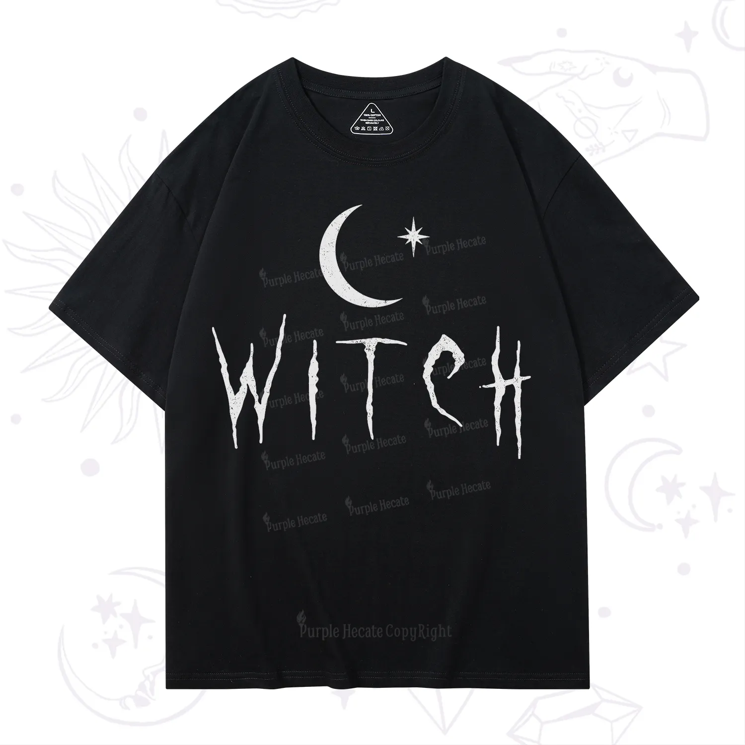 Purplehecate Witchy Moon T-Shirt